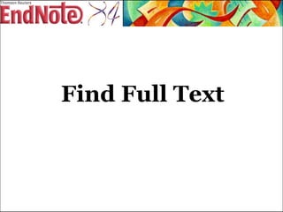Find Full Text 