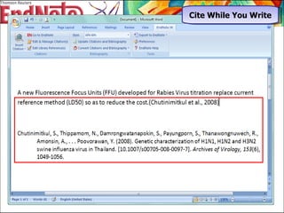 Cite While You Write 