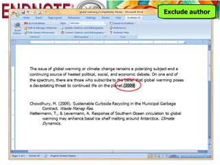 Exclude author
 