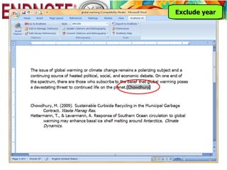 Exclude year
 