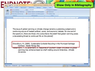 Show Only in Bibliography
 