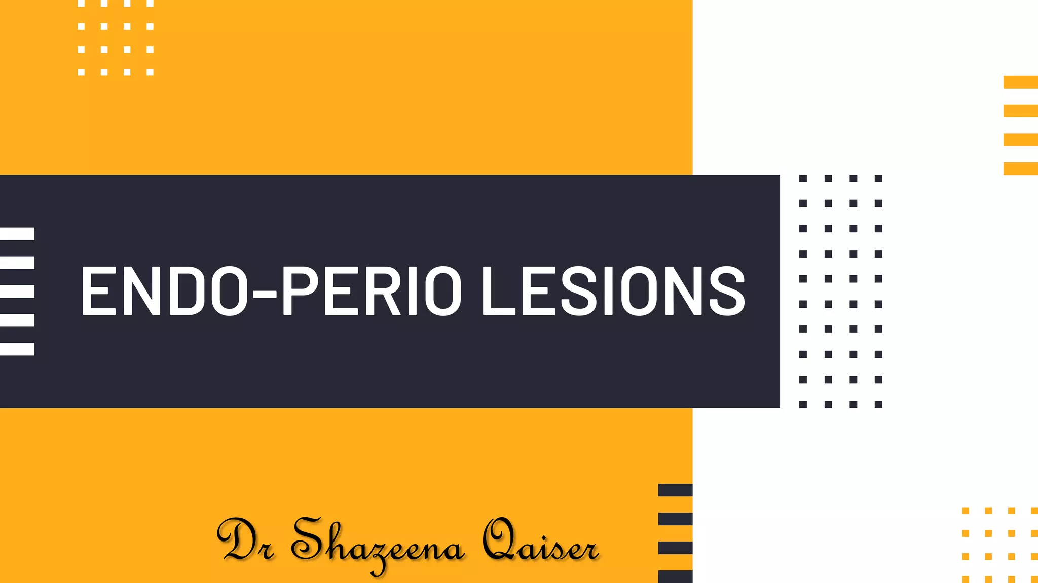 Endo Perio Lesions PPT