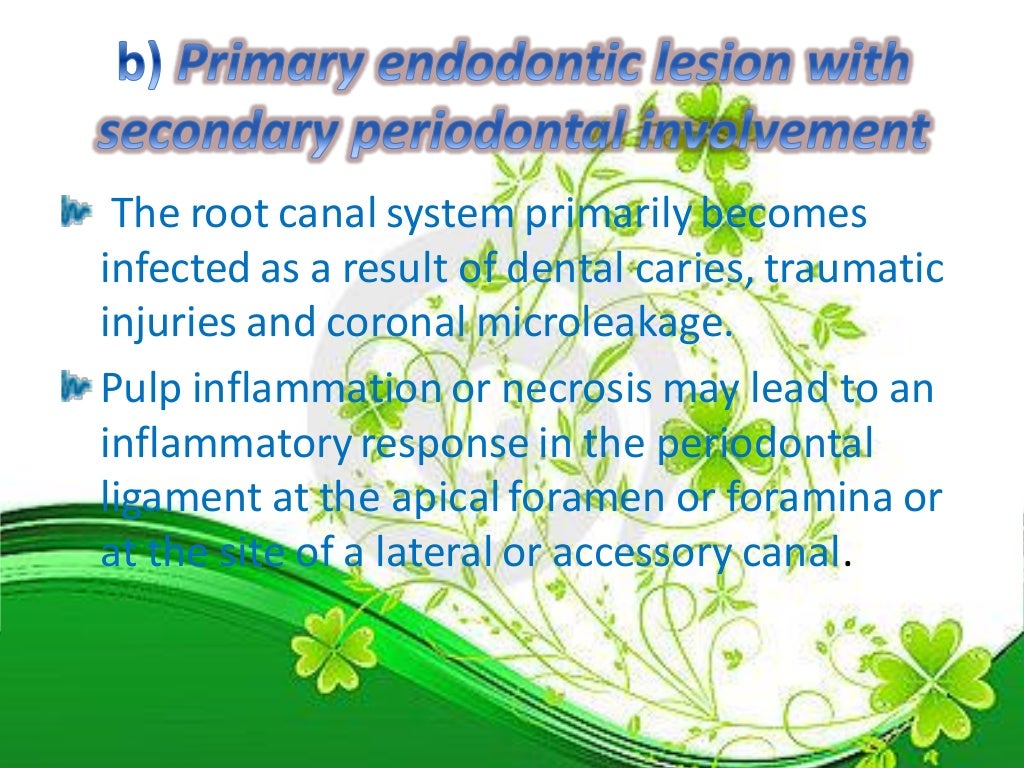 Endo perio lesions