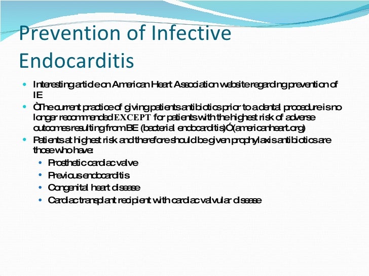 Endocarditis