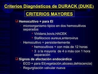 Dr. Flores Malpartida: Endocarditis infecciosa 2013