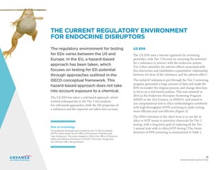 ENDOCRINE DISRUPTORS (ED): The Challenge of Accessing the ED Regulatory ...