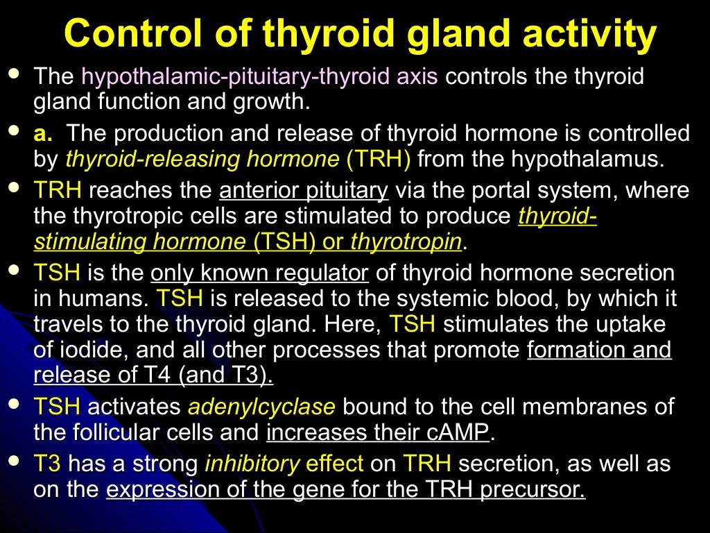 Pathophysiology Of The Thyroid Parathyroid And Sexual Glands