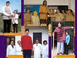 Jane Bunford 2.41mJane Bunford 2.41m
Zeng Jinlian 249 smZeng Jinlian 249 smYao Defen 2.34Yao Defen 2.34
 