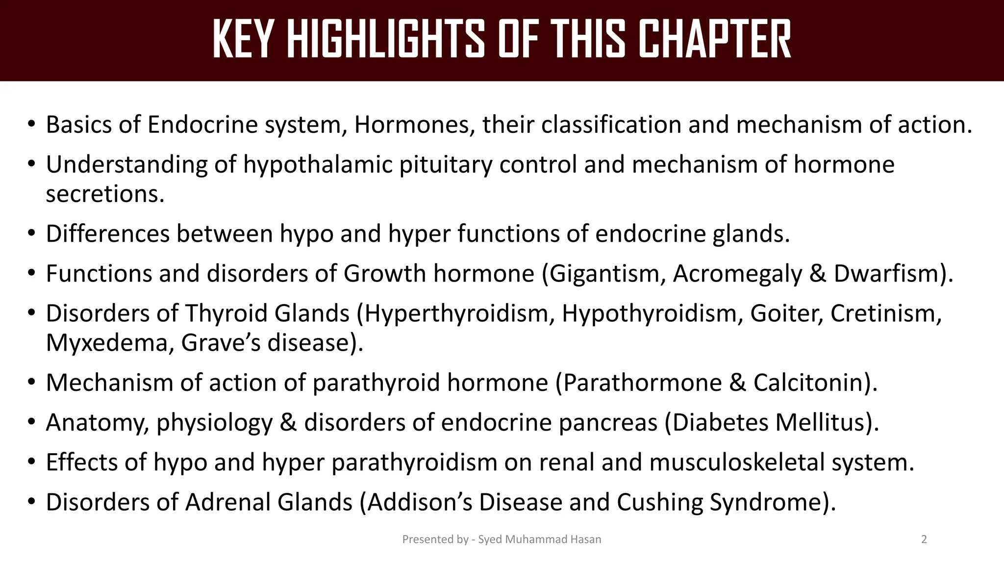 Endocrine and Metabolic Disorders..pdf presentation | PDF