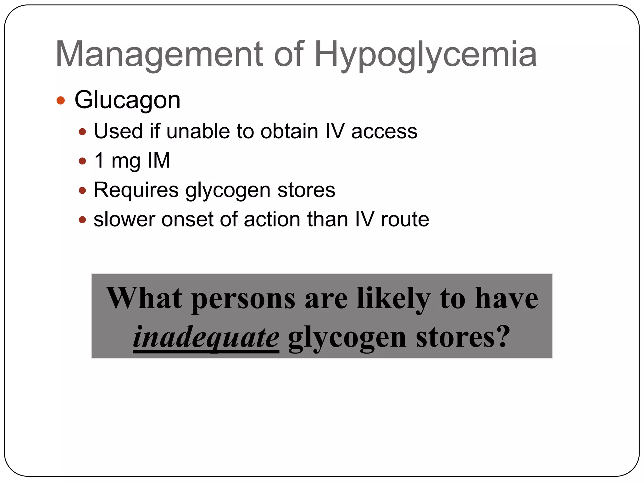 Pathophysiology of Type I Diabetes MellitusCharacterized by inadequate or absent production of insulin by pancreasUsually presents by age 25Strong genetic componentAutoimmune featuresbody destroys own insulin-producing cells in pancreasmay follow severe viral illness or injuryRequires lifelong treatment with insulin replacement
