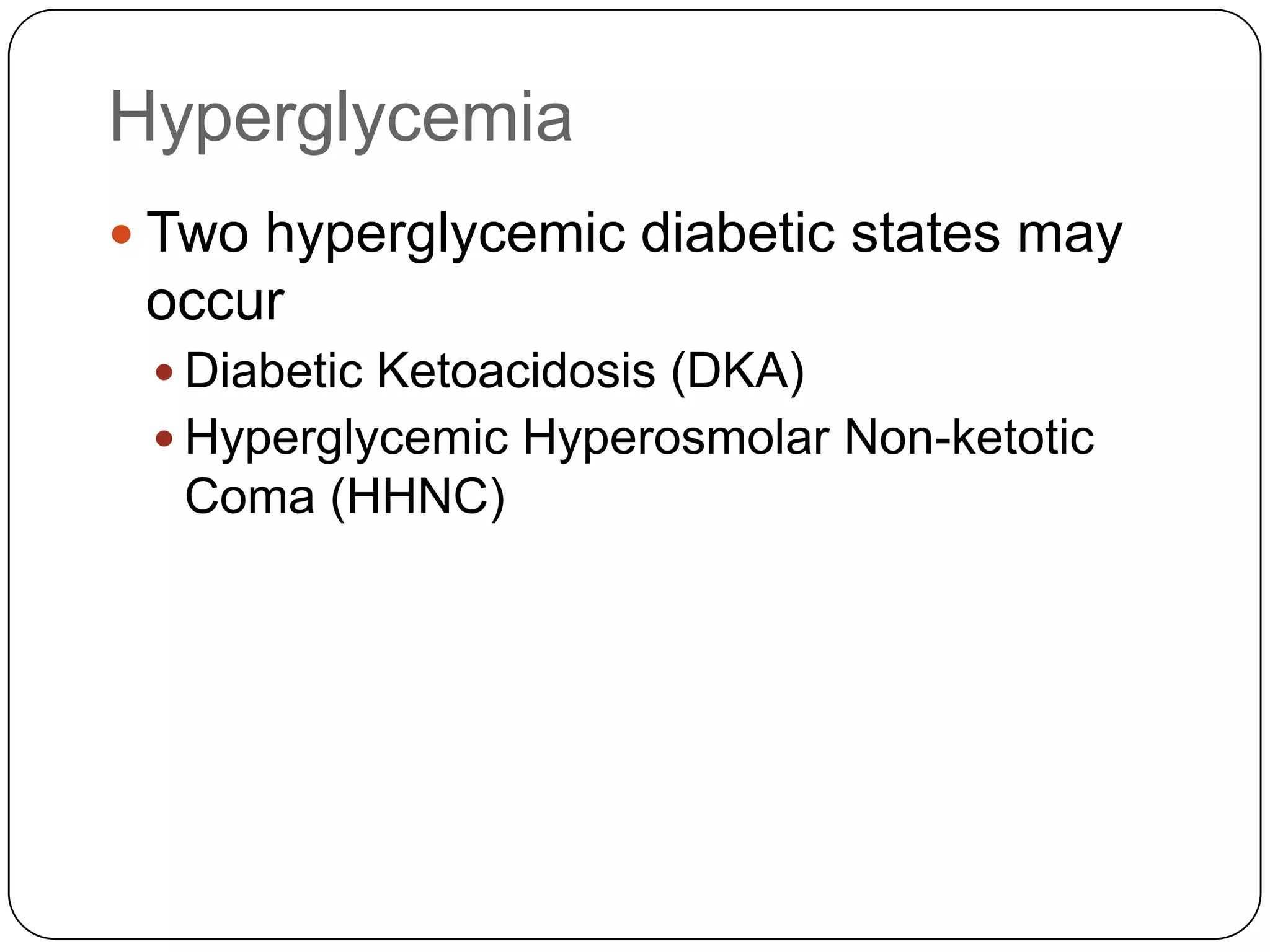 HypoadrenalismPresentationHypotension, ShockHyponatremia, HyperkalemiaProgressive Muscle weaknessProgressive weight loss and anorexiaSkin hyperpigmentationareas exposed to sun, pressure points, joints and creasesArrhythmiasHypoglycemiaN/V/D