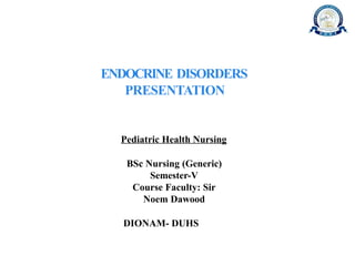 Comprehensive Overview of Pediatric Endocrine Disorders: Diagnosis and ...