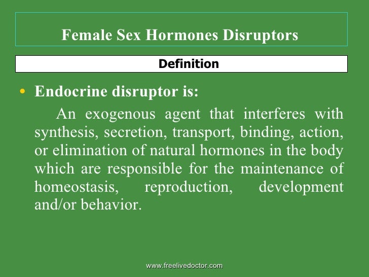Endocrine disruptor