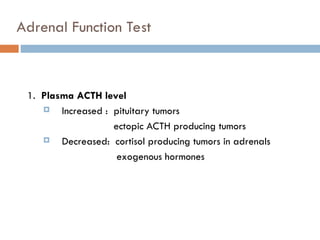 ENDOCRINE+FUNCTION+TESTS endocrine system.ppt
