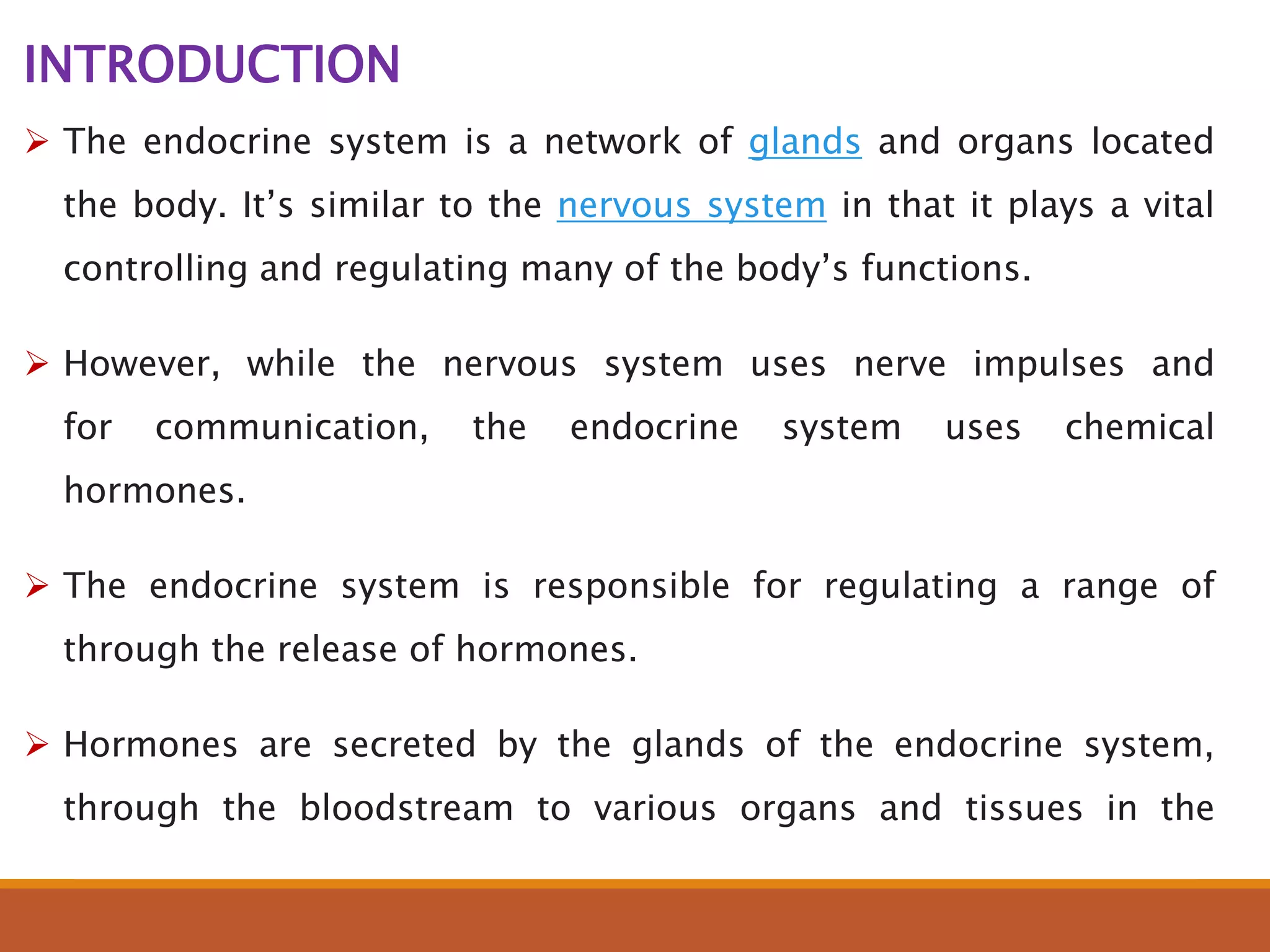 Endocrine glands