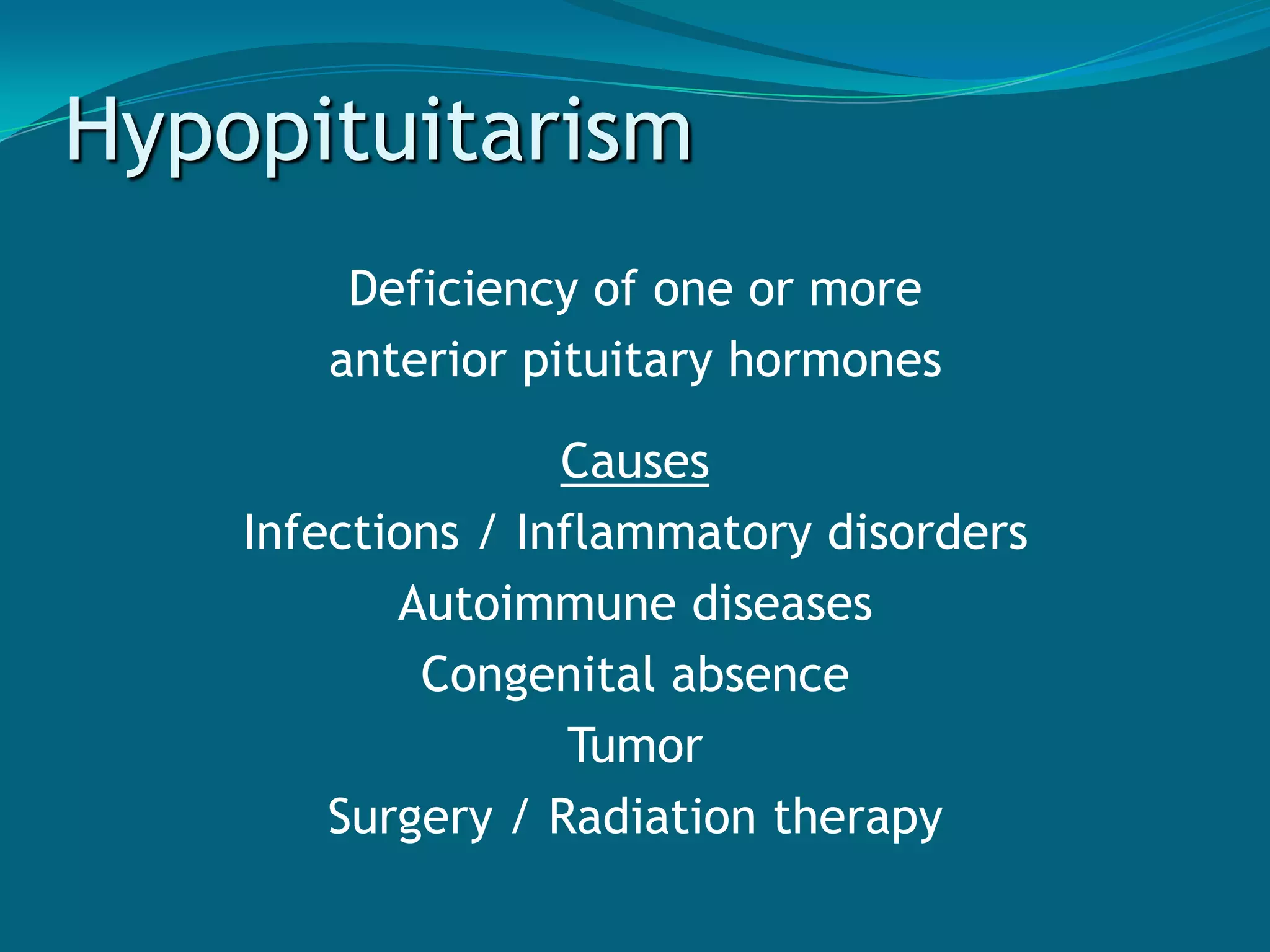 Growth Hormone HypersecretionGIGANTISM