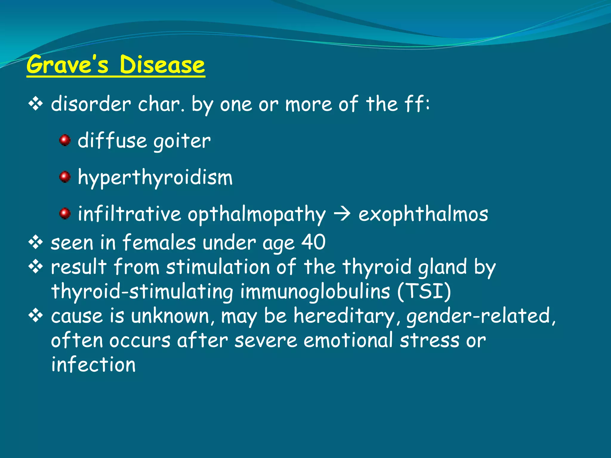MYXEDEMA COMA-  a condition resulting from persistent low thyroid production.
