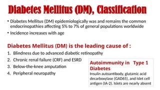 Mangment of diabetes melletus in pediatrics | PPTX