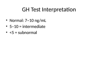 Stimulation_Tests_of various endocrine glands | PPTX