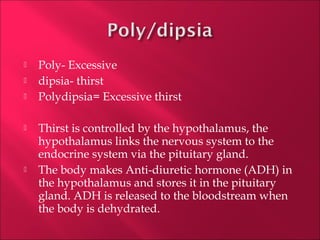 Dipsia Roland Endocrine system | PPT