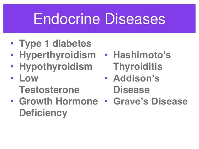 Endocrine system - endocrinologists