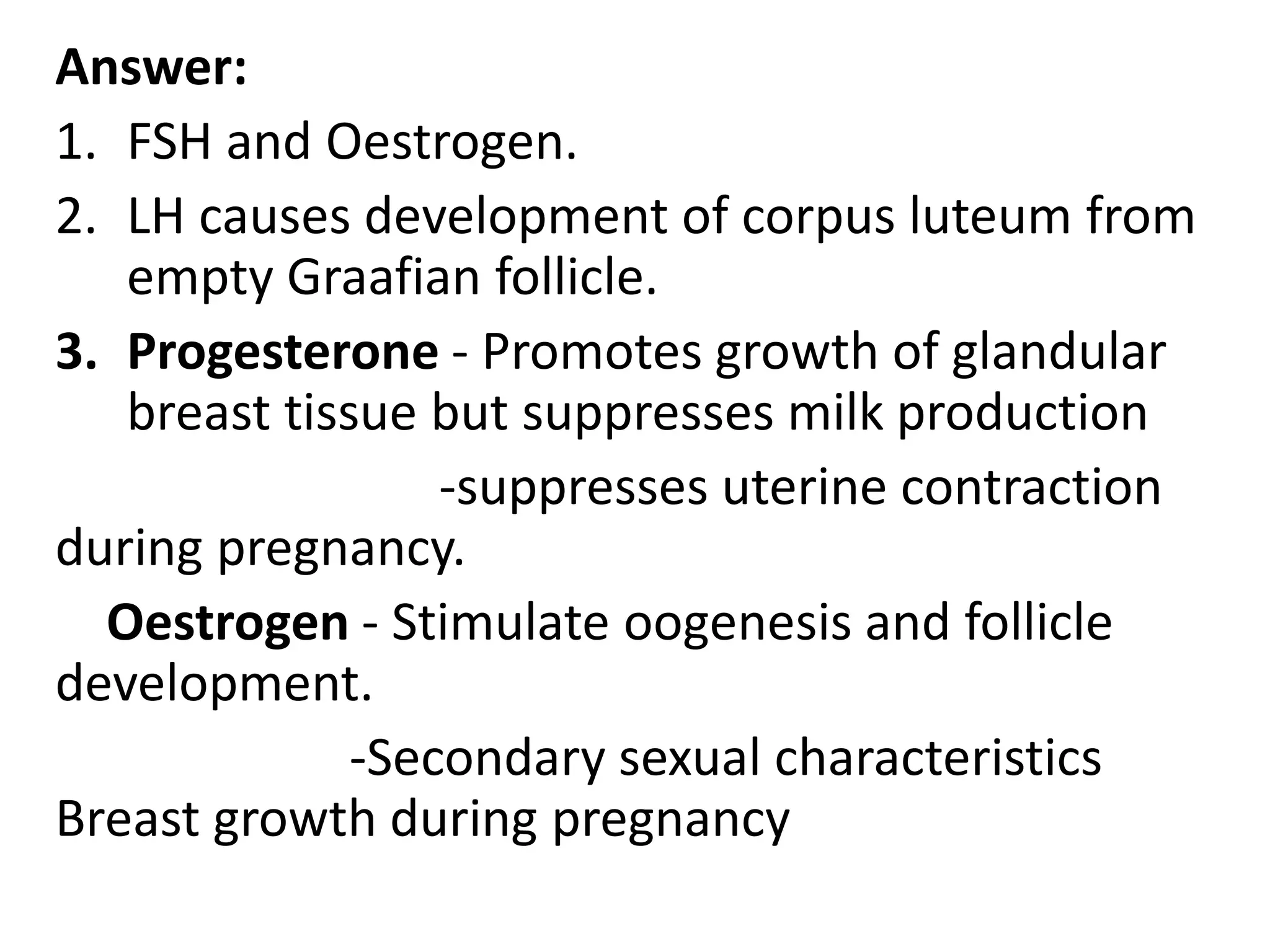 Hormonal Control Of Ovarian And Endometrial Cycles | PPTX