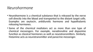 Introduction of Endocrinology, endocrine and endocrine hormones | PPTX