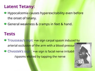 Complete Tetany Endocrinology Part II.ppt valuable for diagnosis and treatment planning ...