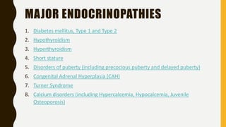 Congenital Endocrinopathy | PPTX