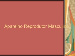 Aparelho Reprodutor Masculino  