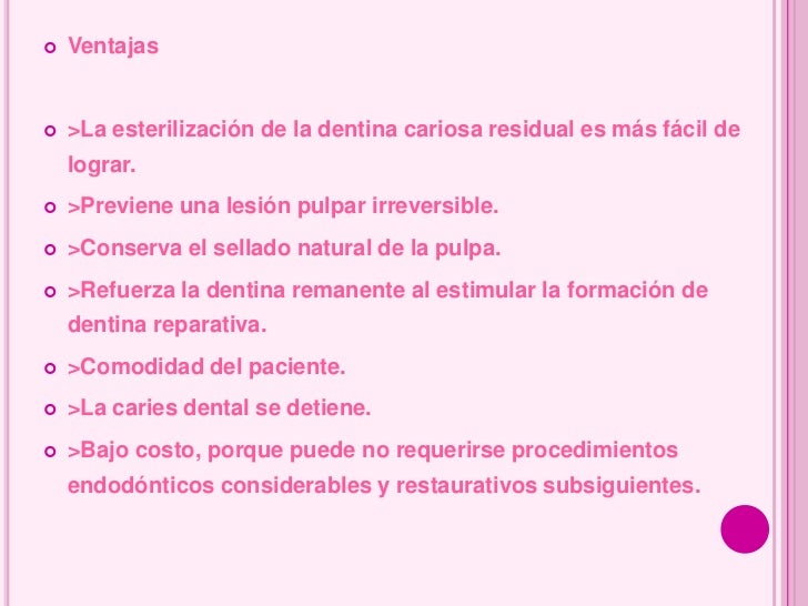 Endodoncia Preventiva