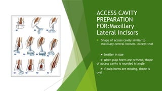 Endodontic Access Cavity Preparation.1.pptx
