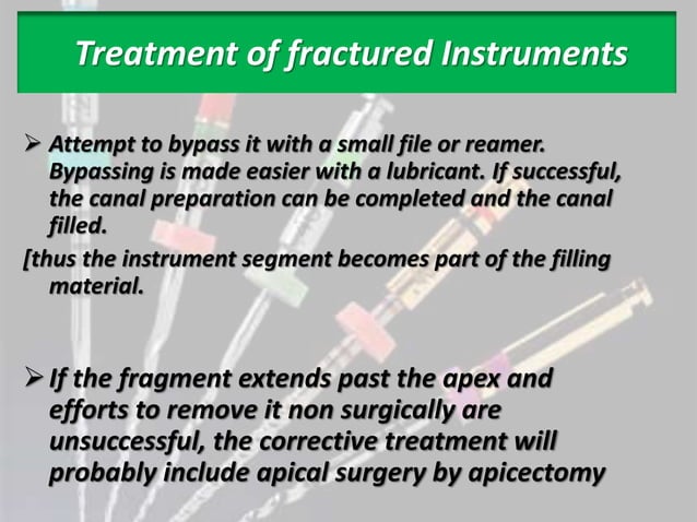 Endodontic Complications