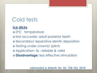 Endodontic diagnosis | PPTX