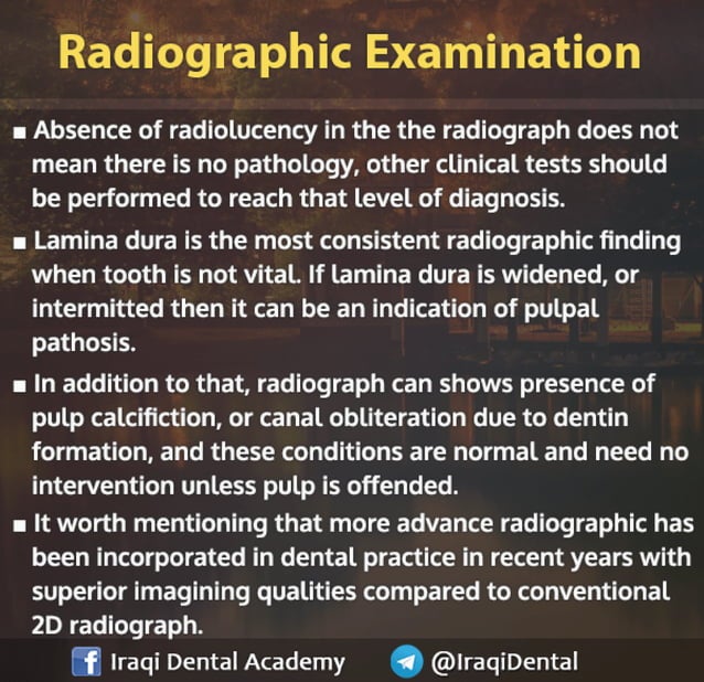 Endodontic diagnosis and treatment planning slides PPT