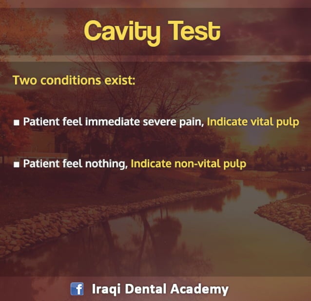 Endodontic Diagnosis Pulp Vitality Tests