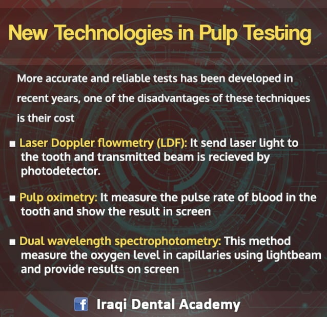 Endodontic Diagnosis Pulp Vitality Tests