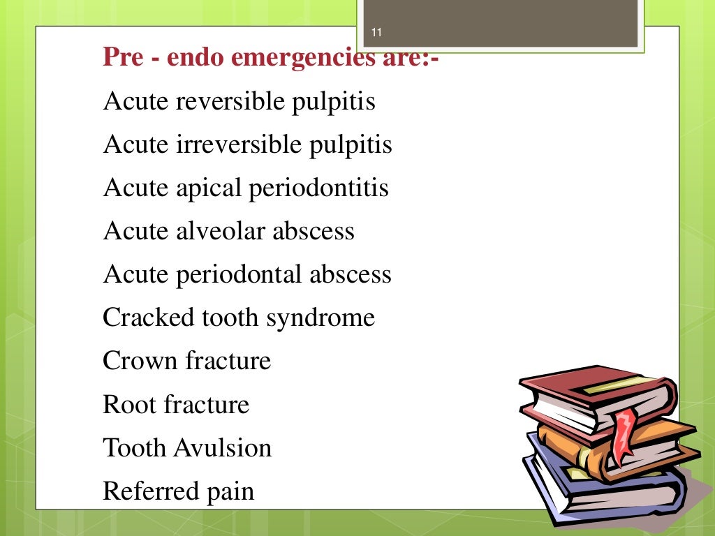 Endodontic emergencies