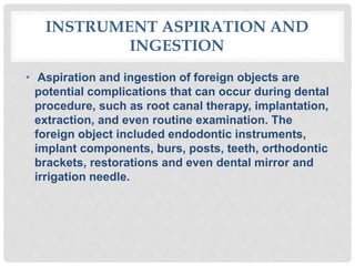 Endodontic Errors | PPTX