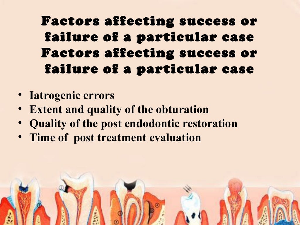 Endodontic failures