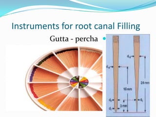Endodontic instruments | PPTX