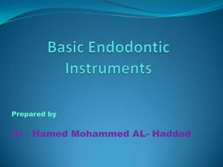 Prepared by


Dr . Hamed Mohammed AL- Haddad
 
