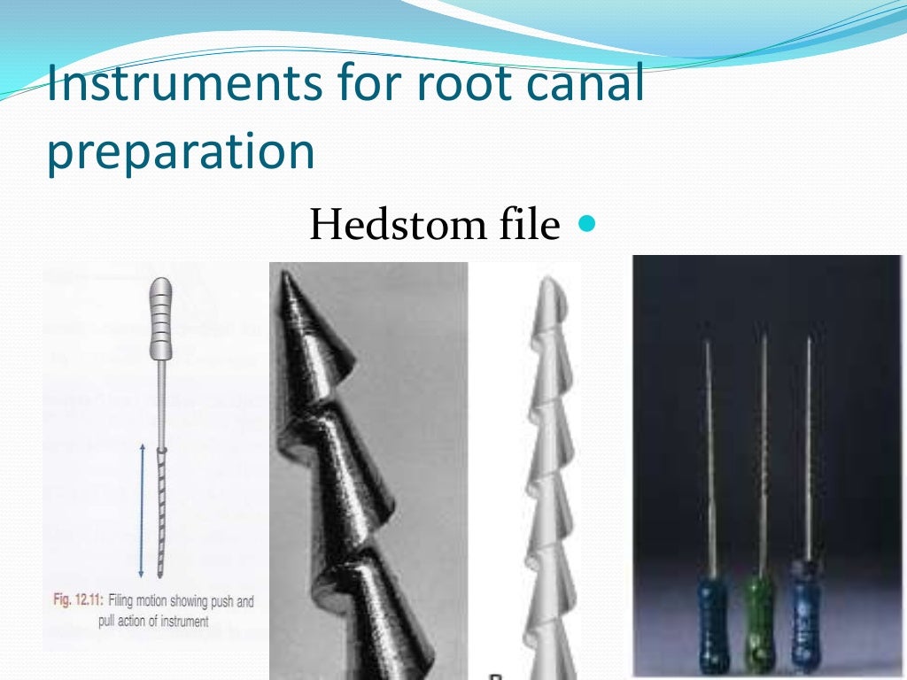 Endodontic instruments