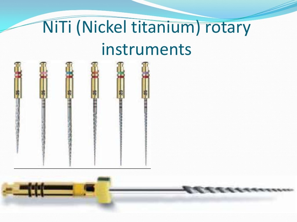 Endodontic instruments