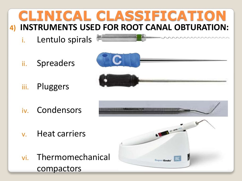 Endodontic instruments