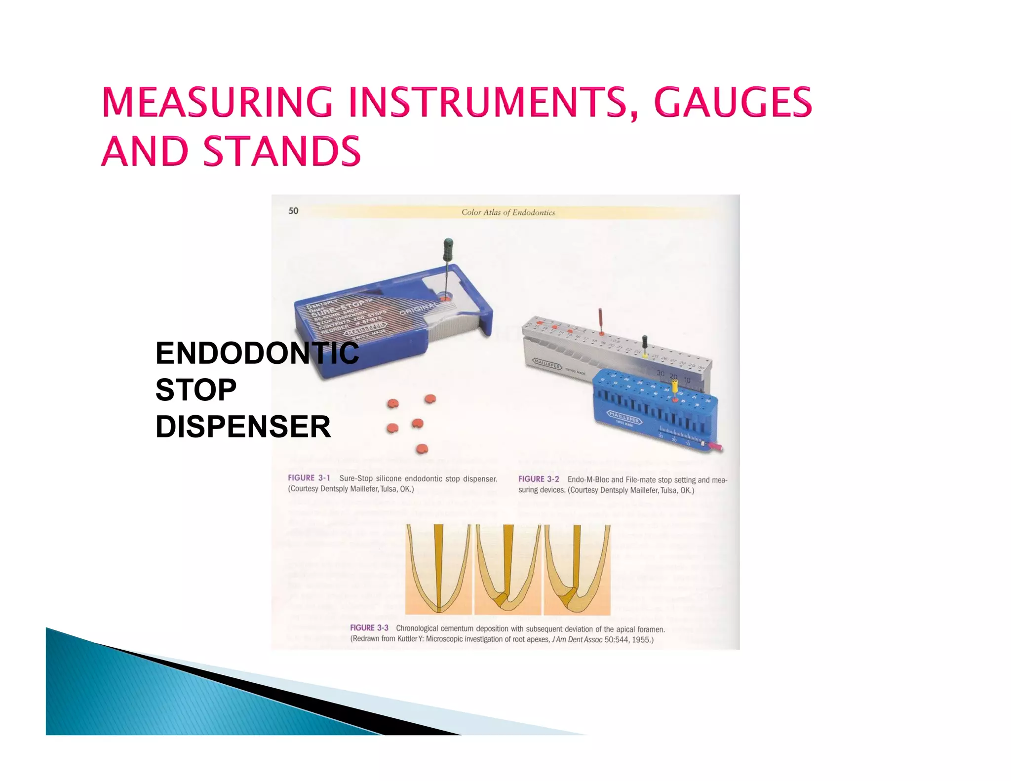 Endodontic instruments