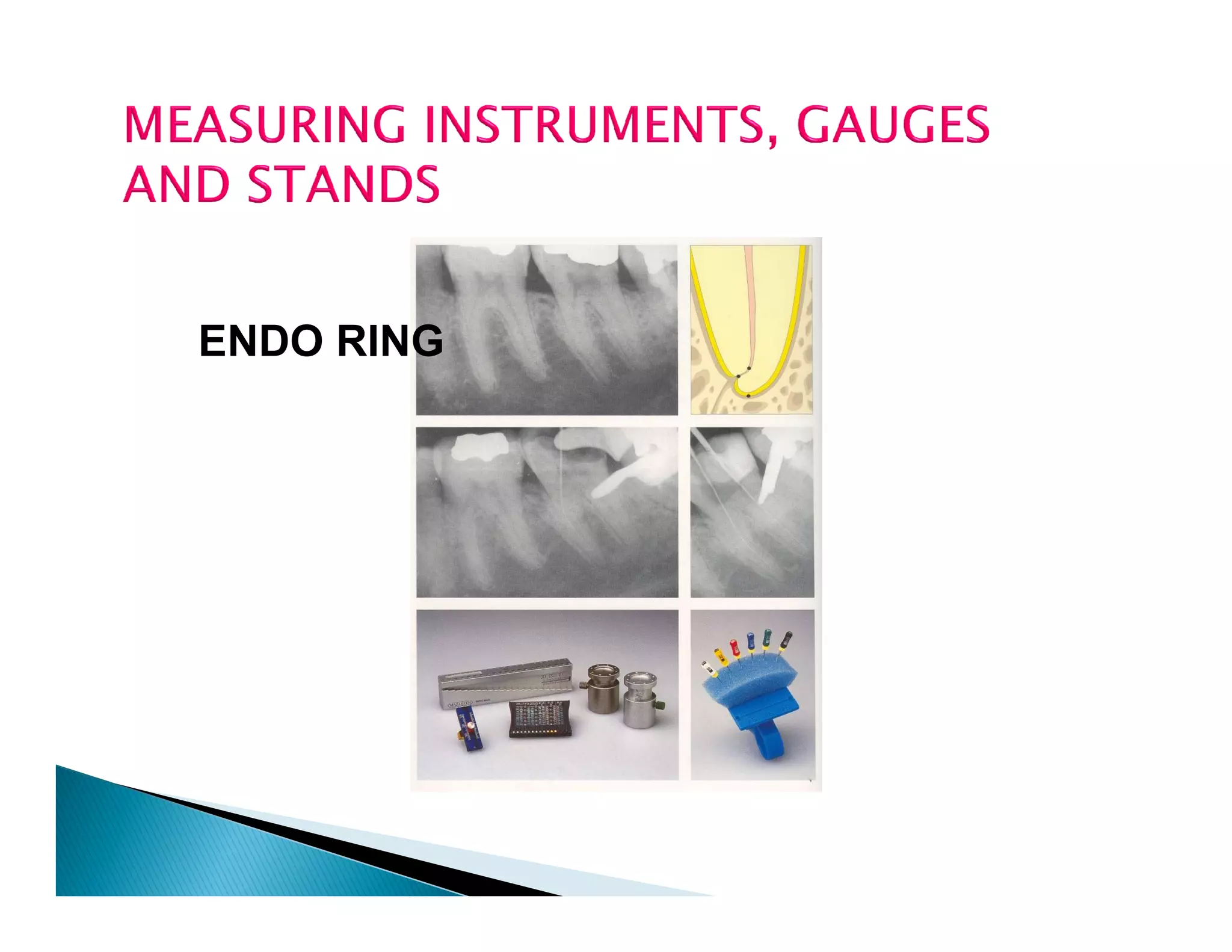 Endodontic instruments