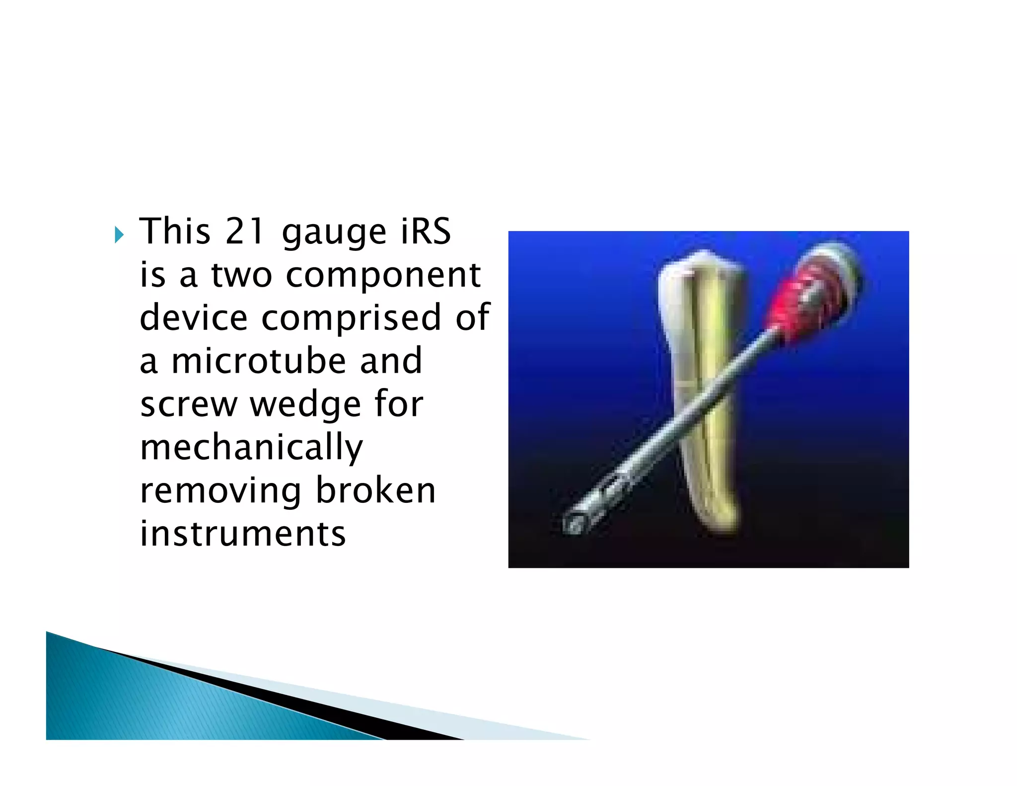 Endodontic instruments