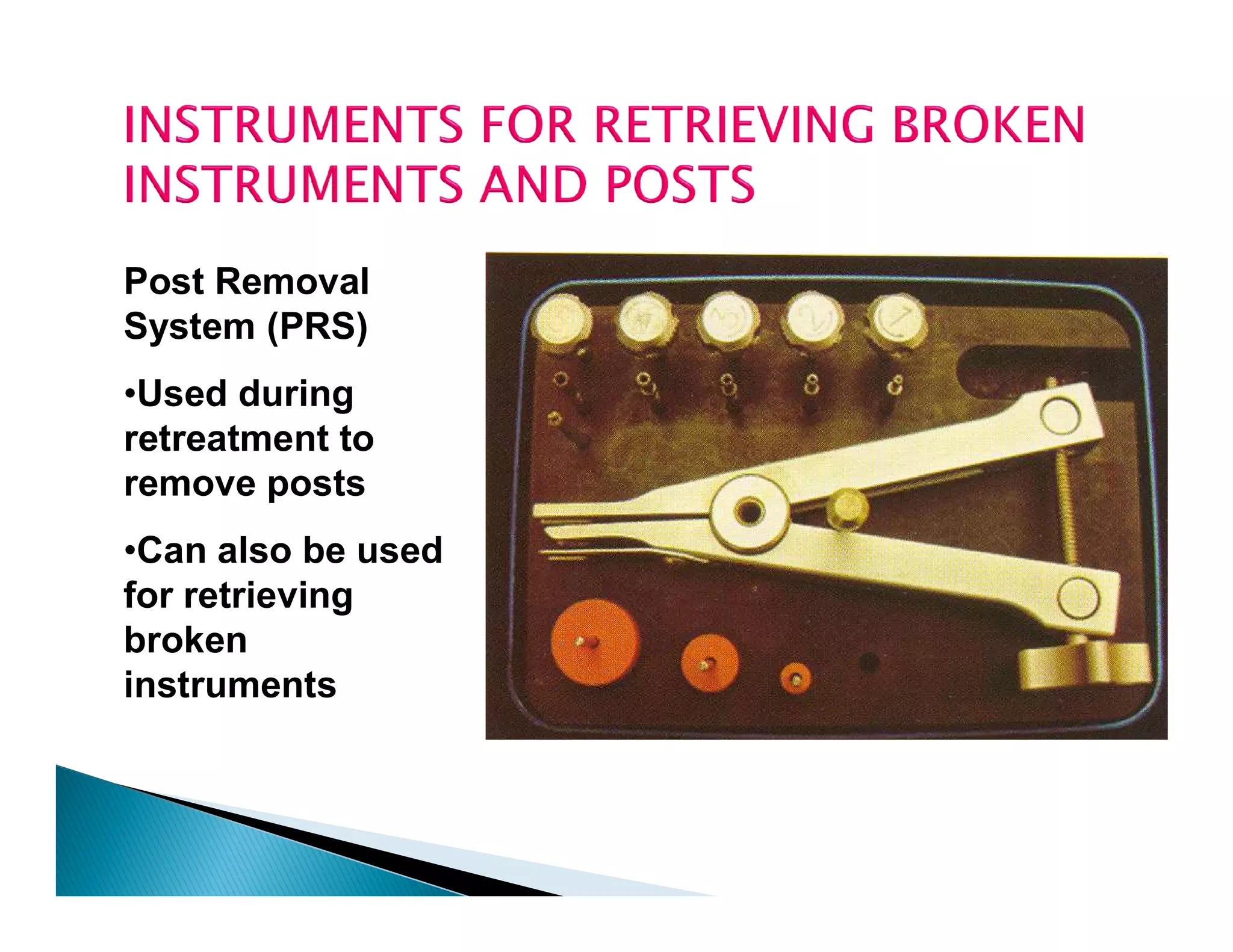 Endodontic instruments