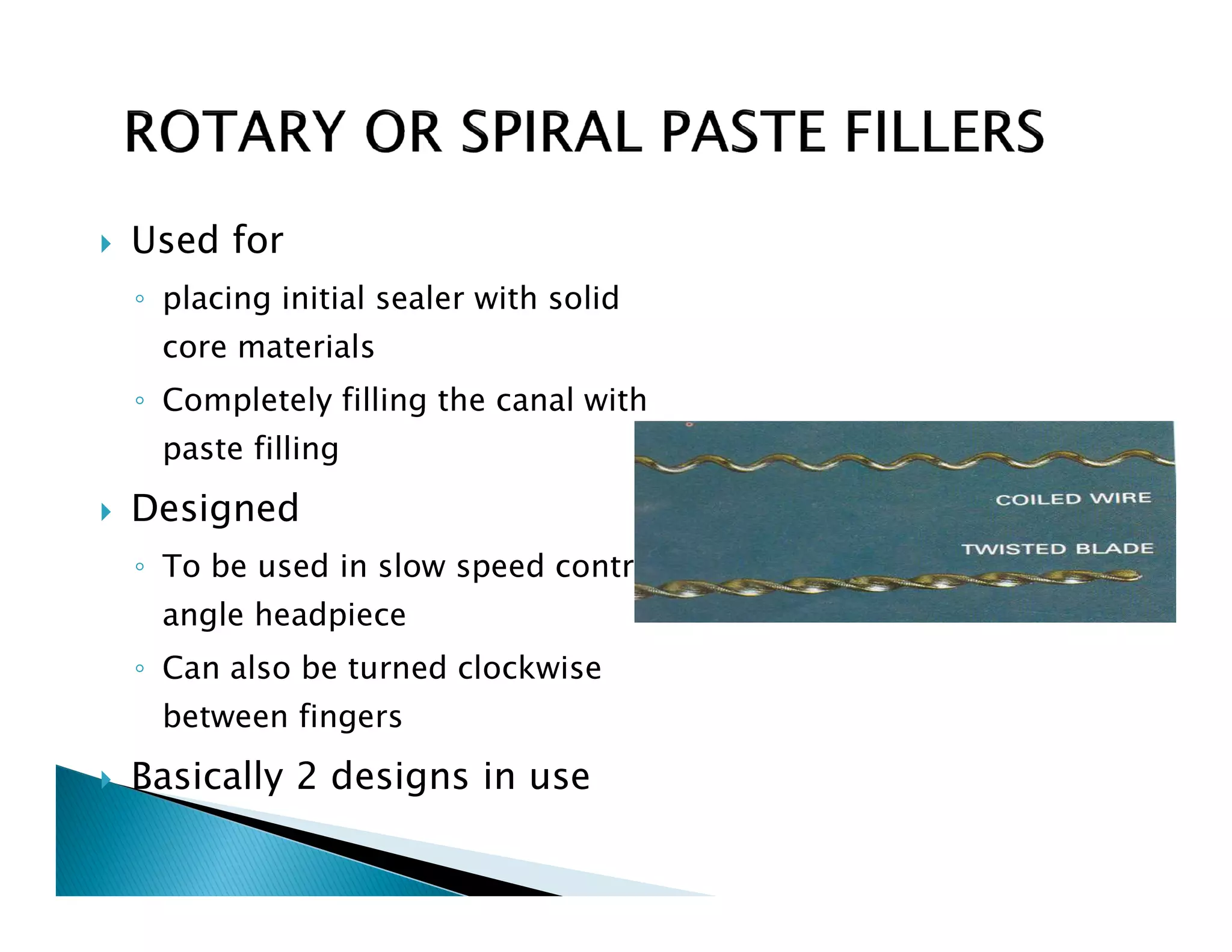 Endodontic instruments
